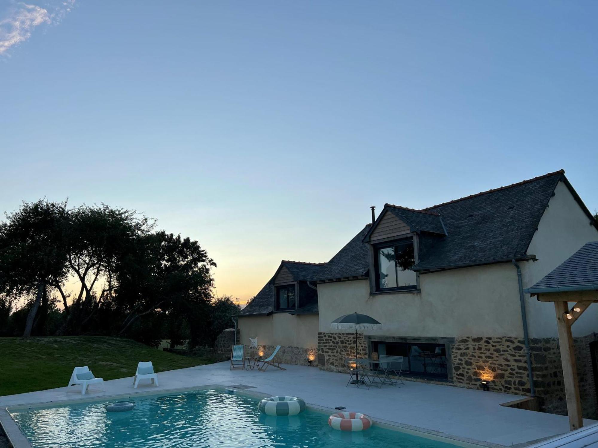 タンテニアック Le Logis De La Lettre Bed & Breakfast エクステリア 写真
